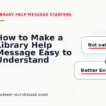 How to Make a Library Help Message Easy to Understand